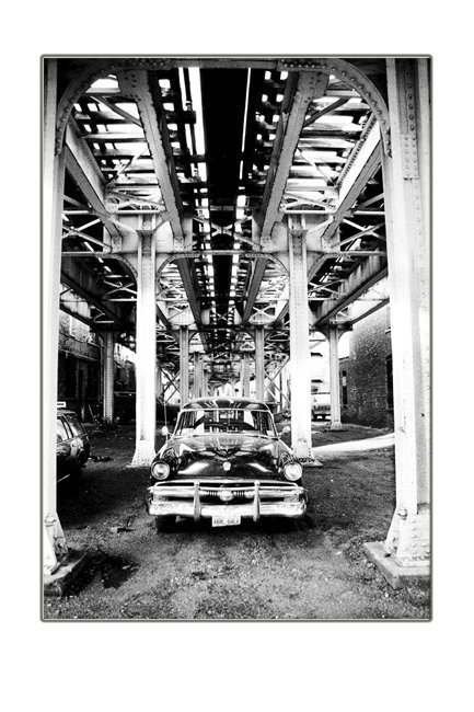 Under the El, USA by Cambridge Jones