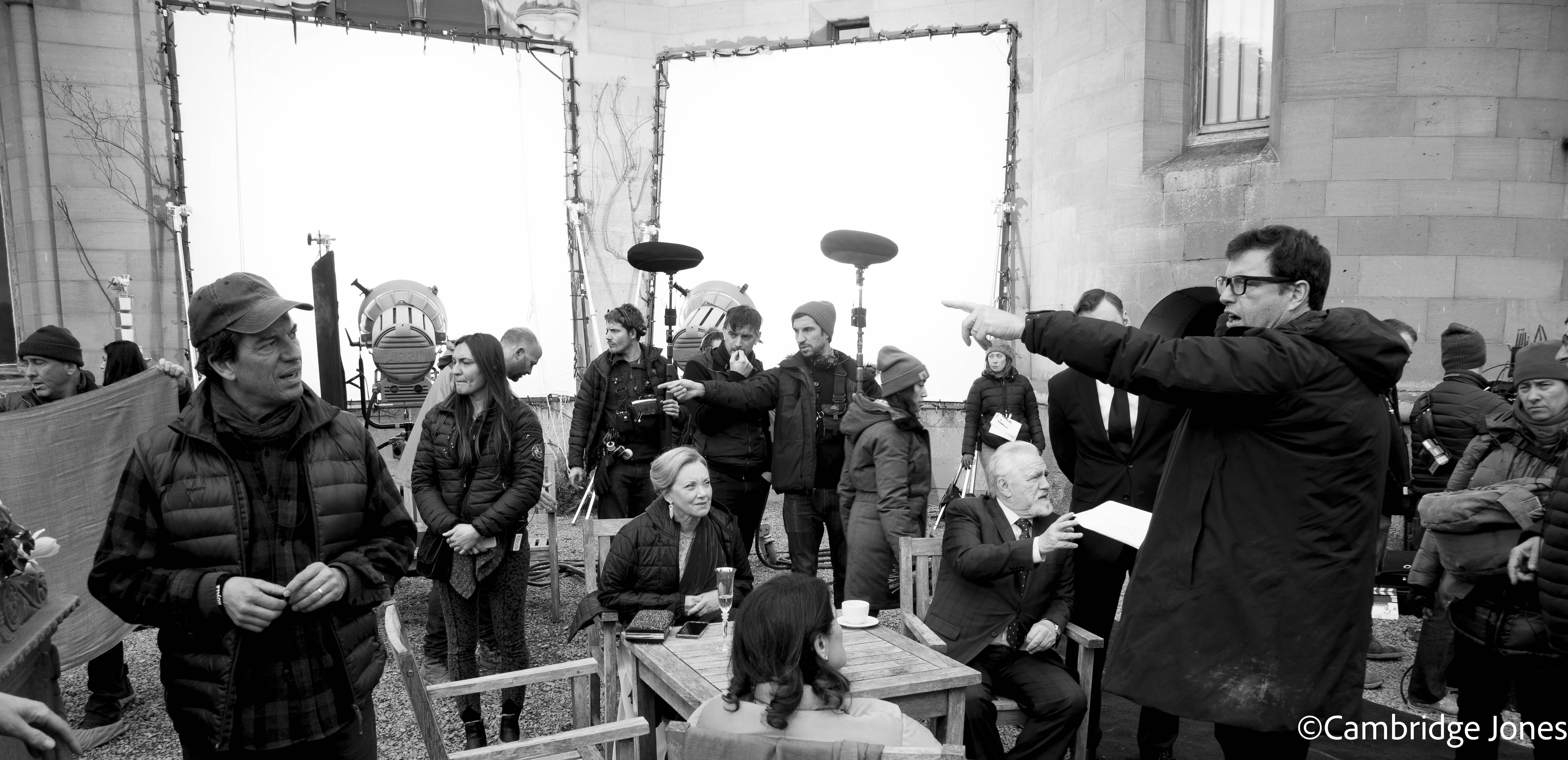 Succession HBO behind-the-scenes photography
